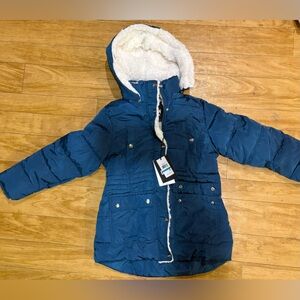 DKNY Kids Puffer Jacket with Hood
